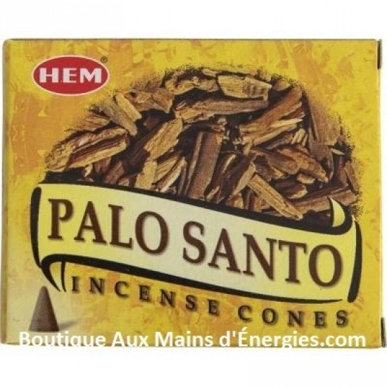 HEM CONE INCENSE - PALO SANTO (BOXES / 10)
